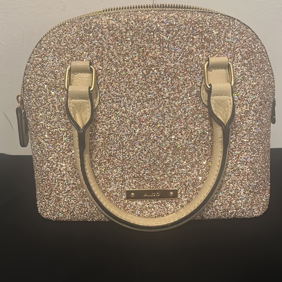 ALDO Champagne Sparkly Handbag - Picture 2 of 6